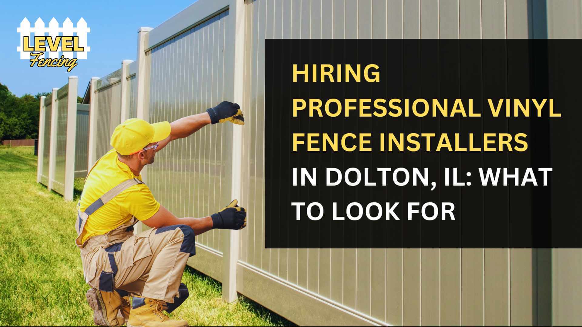 Hiring Professional Vinyl Fence Installers in Dolton, IL: What to Look For
